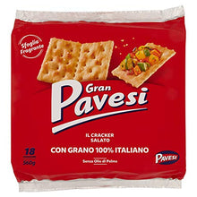 Carica l'immagine nel visualizzatore di Gallery, Gran Pavesi Cracker Salati I Classici, Senza Olio di Palma- 18 Pacchetti...