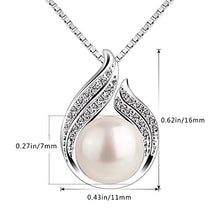 Carica l'immagine nel visualizzatore di Gallery, B.Catcher collana e ciondolo abbraccio con perla argento s925“Hug with... - Ilgrandebazar