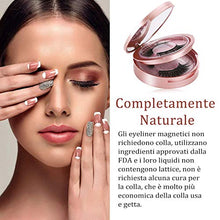 Carica l'immagine nel visualizzatore di Gallery, Ciglia Finte Magnetiche, Eyeliner Magnetico Impermeabile e Set Di Ciglia...