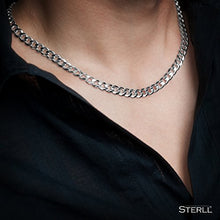 Carica l'immagine nel visualizzatore di Gallery, STERLL Catenina da uomo in argento, con custodia per gioielli, ideale come...