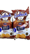 Carica l'immagine nel visualizzatore di Gallery, Seabrook Beefy Flavour Crisps confezione da 12