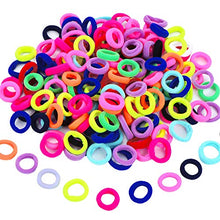 Carica l'immagine nel visualizzatore di Gallery, 100 Pezzi Elastici per Capelli Legami Mini Fasce Piccoli... - Ilgrandebazar