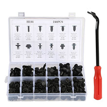 Carica l'immagine nel visualizzatore di Gallery, LIHAO 240 Rivetti in Plastica PE Auto Kit di Clip Fissaggio e Pinza... - Ilgrandebazar