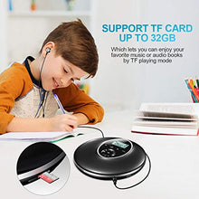 Carica l'immagine nel visualizzatore di Gallery, Lettore CD Portatile Gueray Walkman con cuffie Audio Digitale Lossless Nero