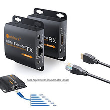 Carica l'immagine nel visualizzatore di Gallery, Neoteck 1080P 60M HDMI Ethernet Network Extender con 2 splitter porta