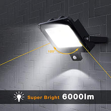 Carica l'immagine nel visualizzatore di Gallery, Onforu 2 Pezzi 60W faretto con sensore, 6000LM di movimento, IP66... - Ilgrandebazar