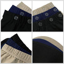 Carica l'immagine nel visualizzatore di Gallery, AYE Prolunga Pantaloni Regolabili per Le Donne in Gravidanza, 3 Pezzi (Nero,...