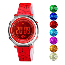 Carica l'immagine nel visualizzatore di Gallery, Orologio digitale per bambini a 7 colori, impermeabile, sport... - Ilgrandebazar