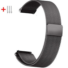 Carica l'immagine nel visualizzatore di Gallery, Cinturino di ricambio da 20 mm, compatibile con Samsung Galaxy 20 Nero 1 - Ilgrandebazar