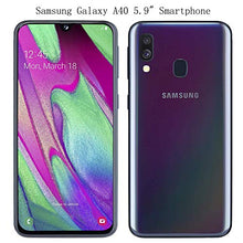 Carica l'immagine nel visualizzatore di Gallery, COODIO Custodia per Samsung Galaxy A40, in Pelle Nero - Ilgrandebazar