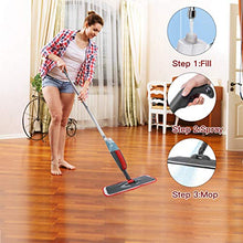Carica l'immagine nel visualizzatore di Gallery, Fixget Spray Mop Mocio, Microfibra con Spruzzatore d'Acqua, Red