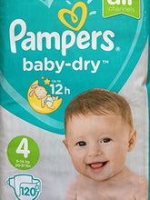 Carica l'immagine nel visualizzatore di Gallery, Pampers - Baby Dry Pannolini, misura: 4 server-Pannolini, confezione da 120 4 - Ilgrandebazar