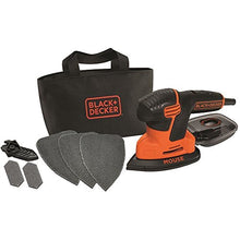 Carica l'immagine nel visualizzatore di Gallery, BLACK+DECKER KA2000-QS Levigatrice Mouse 120 W