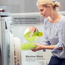 Carica l'immagine nel visualizzatore di Gallery, CXhome Spray Mop,Mocio in Microfibra con spruzzatore e capacità Grigio-verde