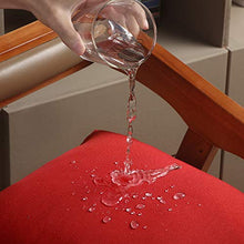 Carica l'immagine nel visualizzatore di Gallery, 4 Pacchi Fodere Cuscini Decor Esterno Impermeabili per Balconi, Federa Rosso