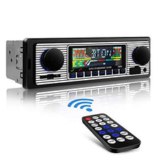 Carica l'immagine nel visualizzatore di Gallery, Aigoss Autoradio Bluetooth Vivavoce Stereo Auto Audio Ricevitore MP3...