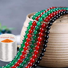 Carica l'immagine nel visualizzatore di Gallery, LUTER 0.8mm Filo/Lenza di Trasparente Elastico per Braccialetti Gioielli...