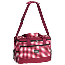 Carica l'immagine nel visualizzatore di Gallery, B.PRIME Borsa Termica 20L Classic - Vichy - 36 x 26 x 22 cm -