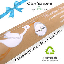 Carica l'immagine nel visualizzatore di Gallery, TREEBOO 6 Bustine per il Corredino del Neonato - Sacchetti, Buste AZZURRO - Ilgrandebazar