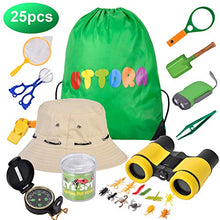 Carica l'immagine nel visualizzatore di Gallery, UTTORA binocolo Bambini, 25 in 1 Set di binocoli per green, yellow,