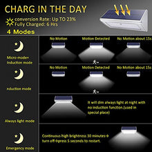 Carica l'immagine nel visualizzatore di Gallery, Licwshi Luci solari 1100lm 4500mAh esterna impermeabile 4500mah Luce Bianca