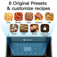 Carica l'immagine nel visualizzatore di Gallery, Proscenic Friggitrice ad Aria, 5.5L Air Fryer Controllo App &amp; Alexa e... - Ilgrandebazar