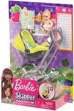 Carica l'immagine nel visualizzatore di Gallery, Barbie- Skipper Babysitter Set Carrozzina con Bambolotto e Accessori,... - Ilgrandebazar