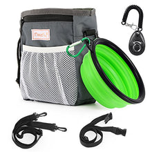 Carica l'immagine nel visualizzatore di Gallery, Magicfly Borsa Addestramento Cane, 3 in 1 impermeabile, Porta Premi per...