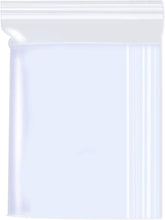 Carica l'immagine nel visualizzatore di Gallery, Gudotra 100pz-12x17cm Sacchetti Plastica Trasparenti Risigillabili con Zip Chiusura a Cerniera Riutilizzabile Spesso Bustine per Alimentari (12x17cm, 100 Pezzi)