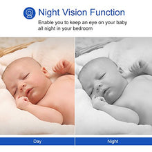 Carica l'immagine nel visualizzatore di Gallery, GHB Babyphone Digital Audio Video Baby Monitor Camera Phone Wireless...
