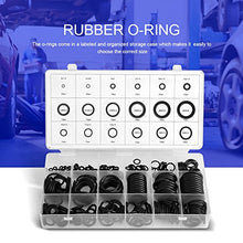 Carica l'immagine nel visualizzatore di Gallery, Set di 279 pezzi 18 misure kit assortimento O-ring in gomma,...