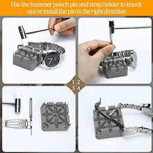 Carica l'immagine nel visualizzatore di Gallery, MoEvert Kit Riparazione Orologi Professionale 181 Pezzi Strumenti... - Ilgrandebazar