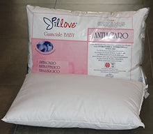 Carica l'immagine nel visualizzatore di Gallery, IL GUANCIALE CULLA PILLOVE CUSCINO BABY LETTINO PURO COTONE E FIBRA...