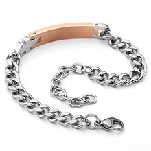 Carica l'immagine nel visualizzatore di Gallery, Zysta Braccialetto d'Amore Bracciali per Coppia lovers lui &amp; lei...