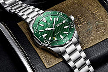 Carica l'immagine nel visualizzatore di Gallery, BERSIGAR Migliori orologi automatici da uomo - Seiko NH36 movimento - Verde - Ilgrandebazar