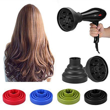 Carica l'immagine nel visualizzatore di Gallery, FOONEE - Diffusore pieghevole per capelli ricci, universale, adattabile, Nero - Ilgrandebazar