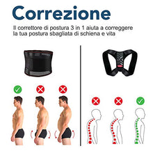 Carica l'immagine nel visualizzatore di Gallery, Olymstars Correttore Posturale, Postura Schiena Uomo...