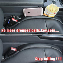 Carica l'immagine nel visualizzatore di Gallery, Stop alla Caduta,Impermeabile Seggiolino Auto Gap Filler Pad Imbottitura Nero