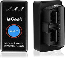 Carica l'immagine nel visualizzatore di Gallery, ieGeek OBD2 Bluetooth 4.0, Nuova Versione Diagnosi per Auto Codice, Mini... - Ilgrandebazar