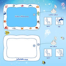 Carica l'immagine nel visualizzatore di Gallery, Joyjoz Tappetino Acqua per Bambini TummyTime Gonfiabile, Tappeto per...