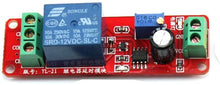 Carica l'immagine nel visualizzatore di Gallery, Rosenice DC 12V NE555 Delay Timer relè monostabile Timer Switch Module regolabile da 0 a 10 secondo
