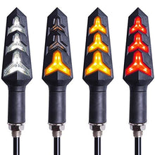 Carica l'immagine nel visualizzatore di Gallery, [Nuova versione] Kinstecks 4PCS Indicatori di moto direzione...