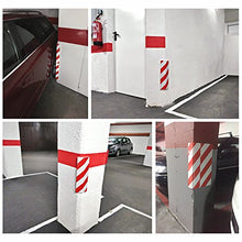 Carica l'immagine nel visualizzatore di Gallery, Rovtop 2 Pezzi Paraspigoli per Colonna Garage, Proteggi Auto e Muri, Adatto...