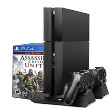 Carica l'immagine nel visualizzatore di Gallery, PS4 Pro/ Slim/ Supporto Verticale con 3 Ventole 2 Stazioni di...