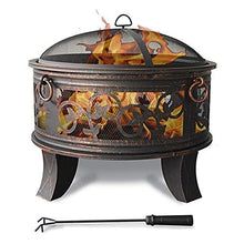 Carica l'immagine nel visualizzatore di Gallery, Home&amp;Decorations FT-51219B Braciere e Griglia per Giardino, 66 cm, Ø 66 cm - Ilgrandebazar