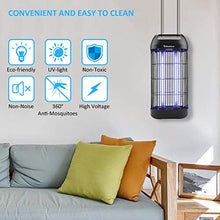 Carica l'immagine nel visualizzatore di Gallery, BACKTURE Zanzariera Elettrica, 18W UV Lampada Antizanzare con Cassetto...
