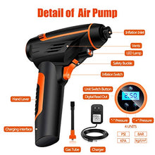 Carica l'immagine nel visualizzatore di Gallery, Drivaid Compressore Aria Portatile Auto, Ricaricabile Elettrico Batteria,... - Ilgrandebazar