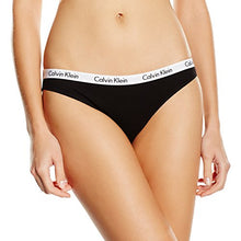 Carica l'immagine nel visualizzatore di Gallery, Calvin Klein Carousel Slip Classico Donna M, Nero (Black 001) - Ilgrandebazar
