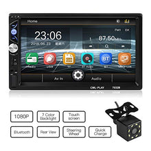 Carica l'immagine nel visualizzatore di Gallery, MiCarBa Universal 7-Inch HD 1024 * 600 Doppio Car Stereo Video Player, Touch... - Ilgrandebazar