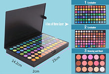 Carica l'immagine nel visualizzatore di Gallery, JasCherry 183 Colori Palette Ombretti Ombretto con Blush Fard - Cosmetico... - Ilgrandebazar